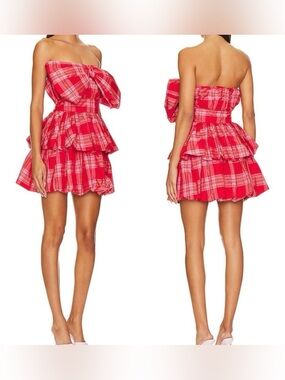 NWT LoveShackFancy Francie Dress in Passion Fruit Tea Size 2